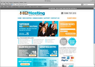 HD Hosting, Website Hosting